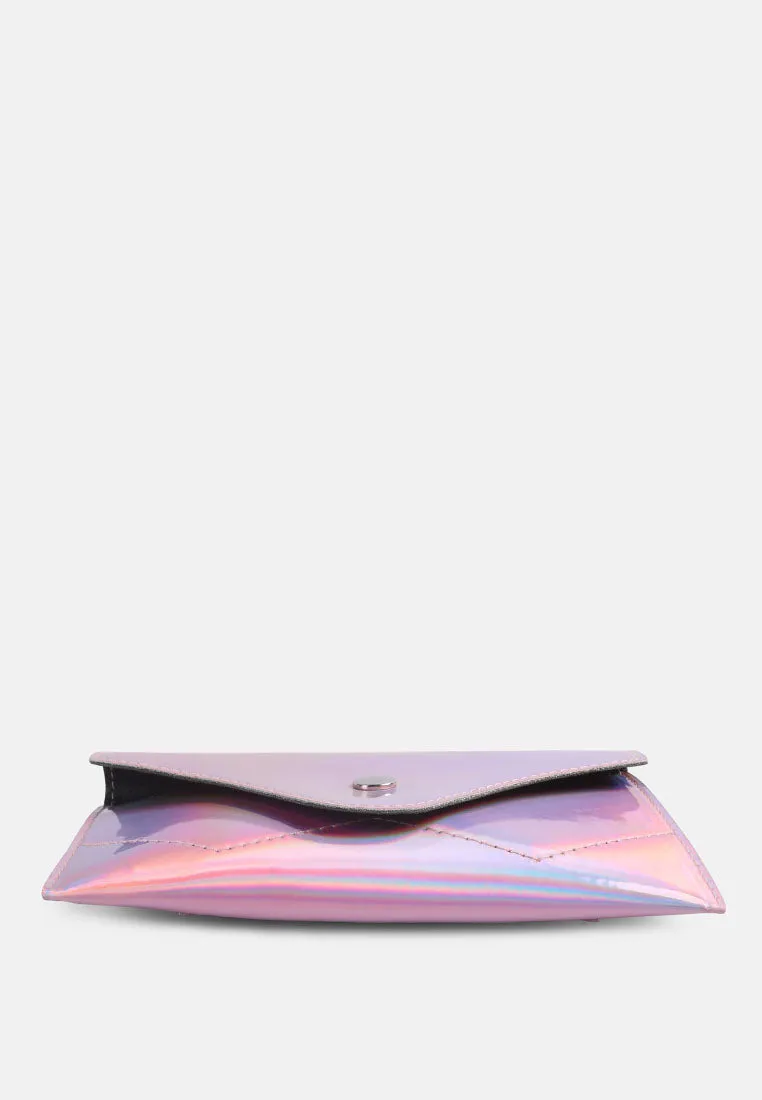 Patent Envelop Fanny Pack