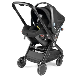 Peg Perego City Loop Infant Car Seat & Stroller Combo with Primo Viaggio Urban Mobility Car Seat | Compact Travel System from Infant to Toddler | Air Travel Friendly