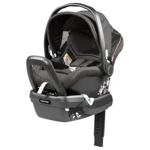 Peg Perego Primo Viaggio Nido - Rear Facing Infant Car Seat - Includes Base with Load Leg & Anti-Rebound Bar - for Babies 4 to 30 lbs - Made in Italy - Fiat 500 (Grey)