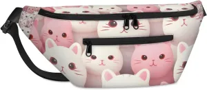 Persian Cat Crossbody Sling Bags Multipurpose Sling Backpack Shoulder Bag For Men Women Lightweight Travel Backpack Waist Bag Fanny Packs Purses Handbags Chest Bag