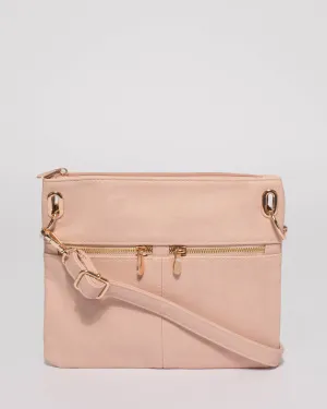 Pink Keya Small Bag With Gold Hardware