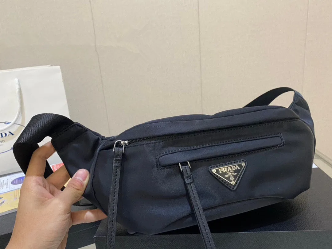 Prada chest Fanny pack crossbody bag