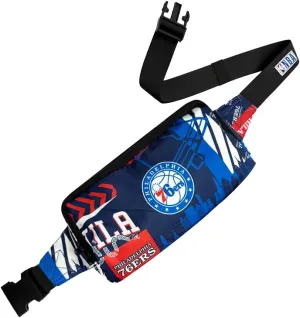 Pro Specialties Philadelphia 76ers Basketball Fanny Pack TM1872: Adult Bag (Street Series) Elevate Your Style with this Trendy Belt Bag - Ideal for Sports Enthusiasts. Perfect Waist Bag
