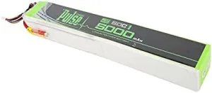 Pulse 5000mah 50C 51.8V 14S Lipo Battery No Connector - Lipo RC Battery For Remote Control Toy Vehicle ( RC Helicopter Align T-Rex 700, Align T-Rex 800, SAB Goblin 700, RC Airplane) (HELIDIRECT)