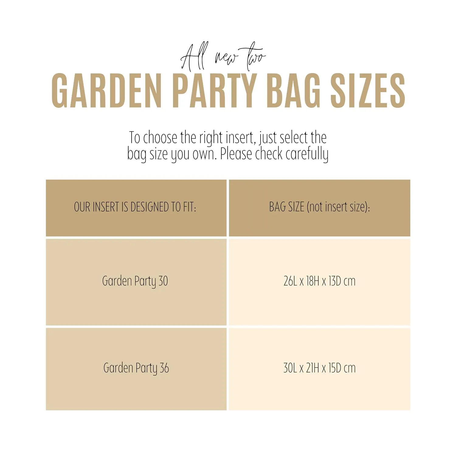 Purse Organizer for Garden Party 30 Insert, Fits Garden Party 36 Insert, Garden Party Tote Bag Organizer, Handmade 2mm Premium Felt Snug Sturdy Gold Zipper (For Garden Party 36, Geyser Blue)