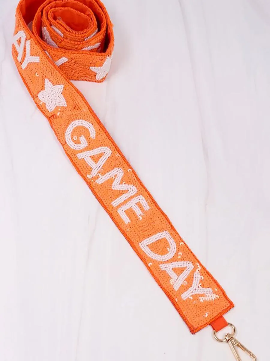 "Game Day" Star Beaded Purse Strap