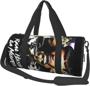 Real Hasta La Muerte Duffel Bag Large Capacity Portable Round Travel bag,Travel Sports Bag for Men and Women One Size