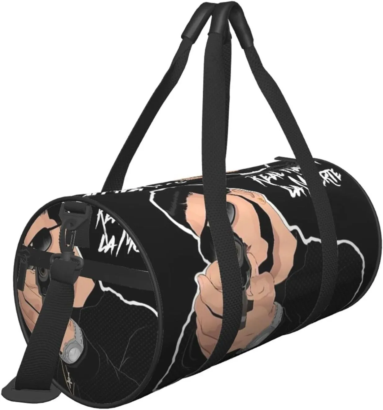Real Hasta La Muerte Duffel Bag Large Capacity Portable Round Travel bag,Travel Sports Bag for Men and Women One Size