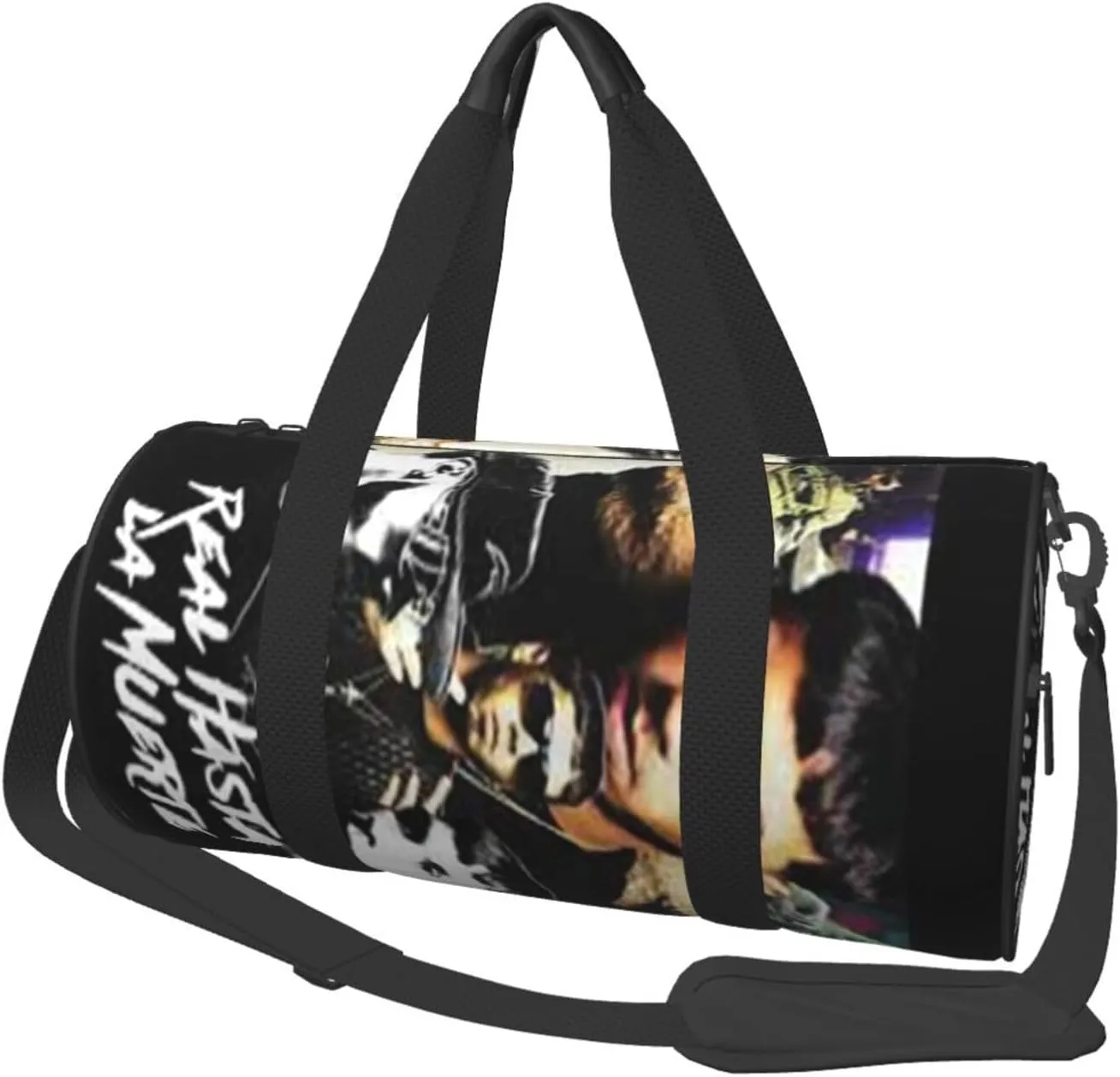 Real Hasta La Muerte Duffel Bag Large Capacity Portable Round Travel bag,Travel Sports Bag for Men and Women One Size