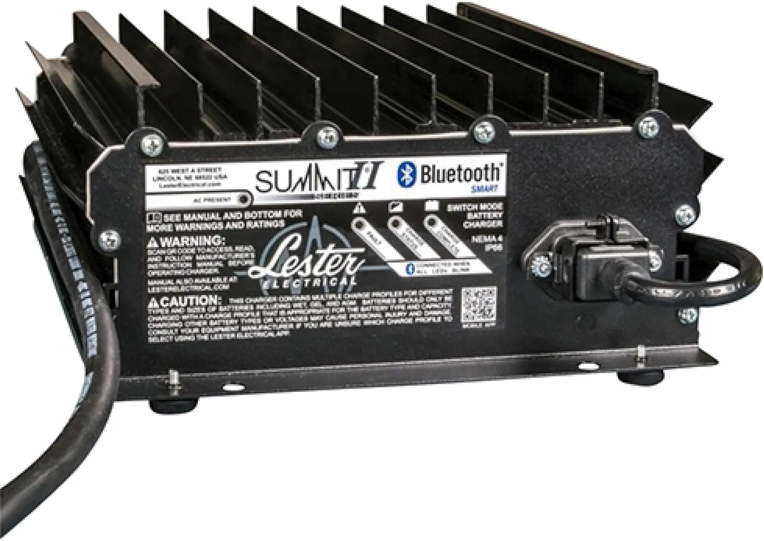 Red Hawk CGR-251 Battery Charger - Lester Summit Series II, 36-48 Voltage Auto Ranging Voltage 13-18 Amperage, 650 Watt, SB50 Golf Carts