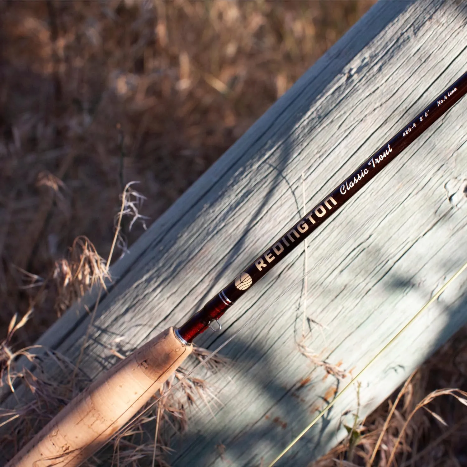 Redington Classic Trout Freshwater Fly Fishing Rod - Moderate Action 4-Piece Fly Rod - Case Included