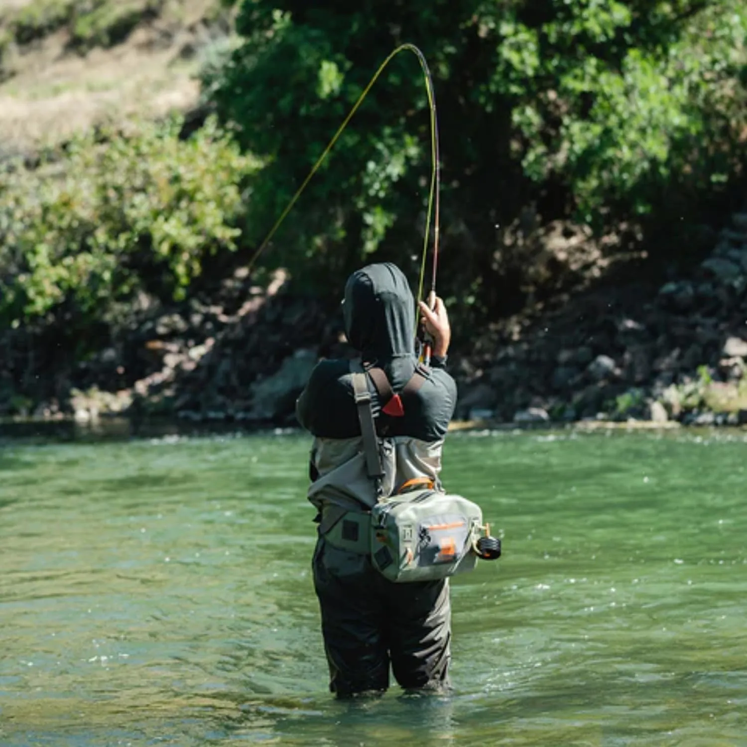 Redington Classic Trout Freshwater Fly Fishing Rod - Moderate Action 4-Piece Fly Rod - Case Included