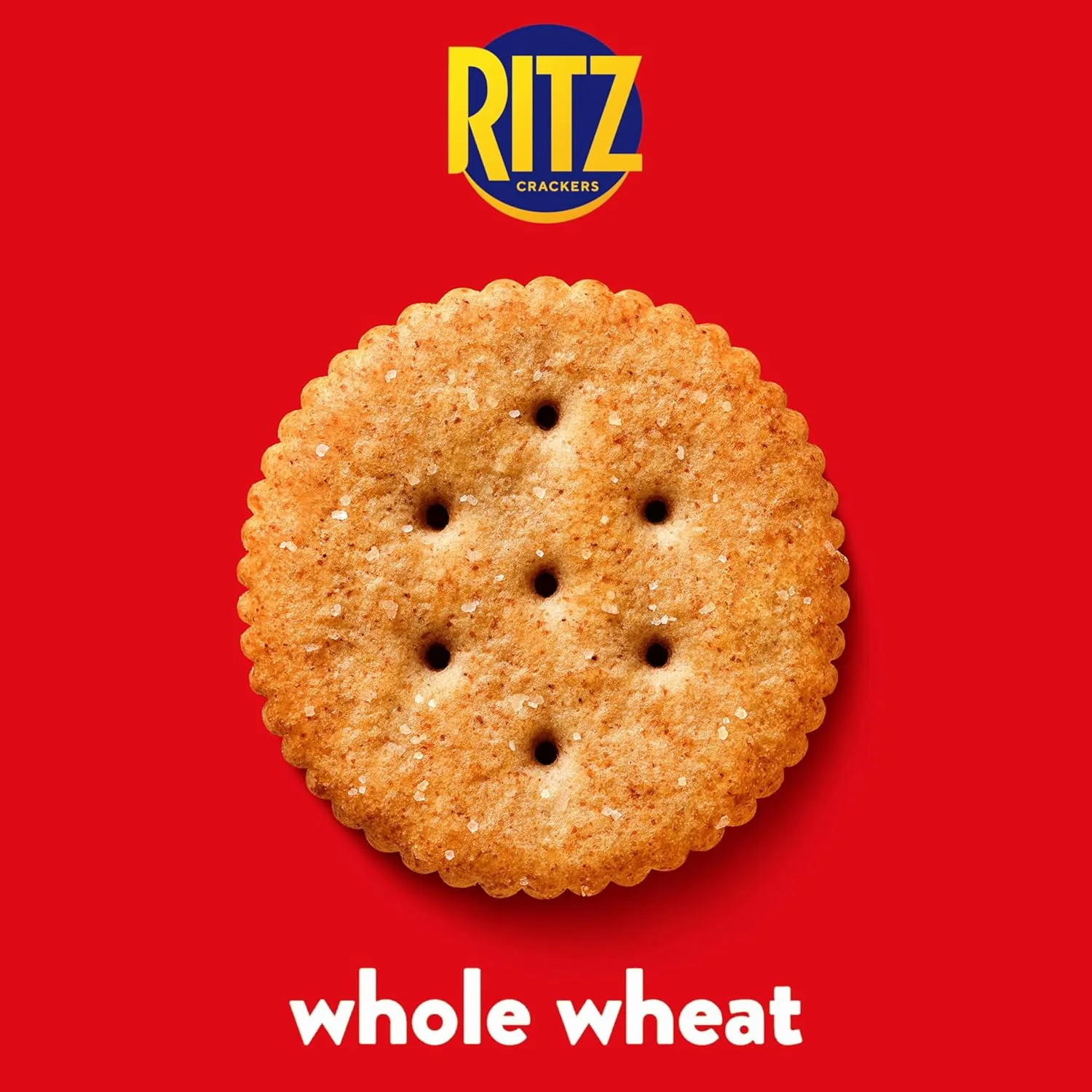 RITZ Fresh Stacks Whole Wheat Crackers, Bulk Travel Snacks, 6 Boxes (48 Multi Snack Packs)