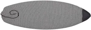Ronix Sleeping Sack Surf Sock Wakesurf Board Bag - Black / White - Pointy Nose
