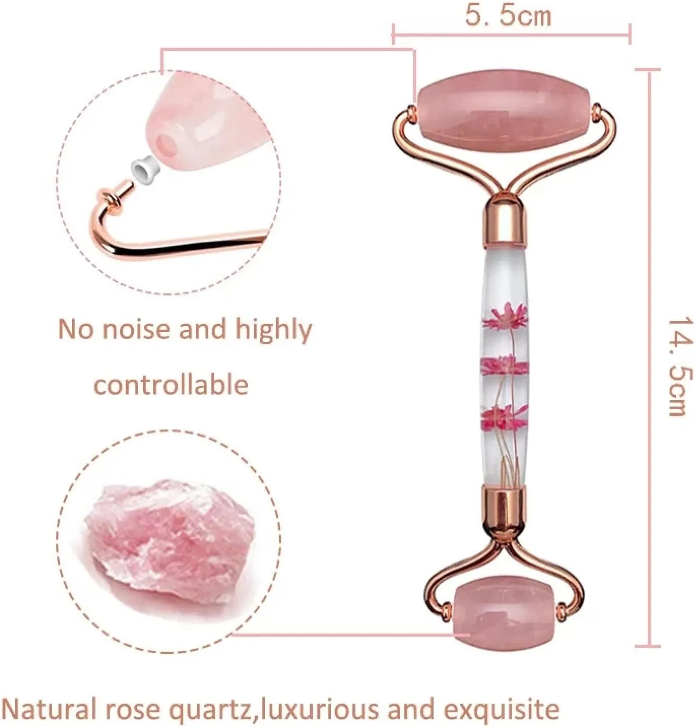 Rose Quartz Eye Sleep Mask Facial Massager Jade Roller Gua Sha Scraper Eyes Relax Fade Dark Circles Skin Care Beauty Tools Gifts,Type C