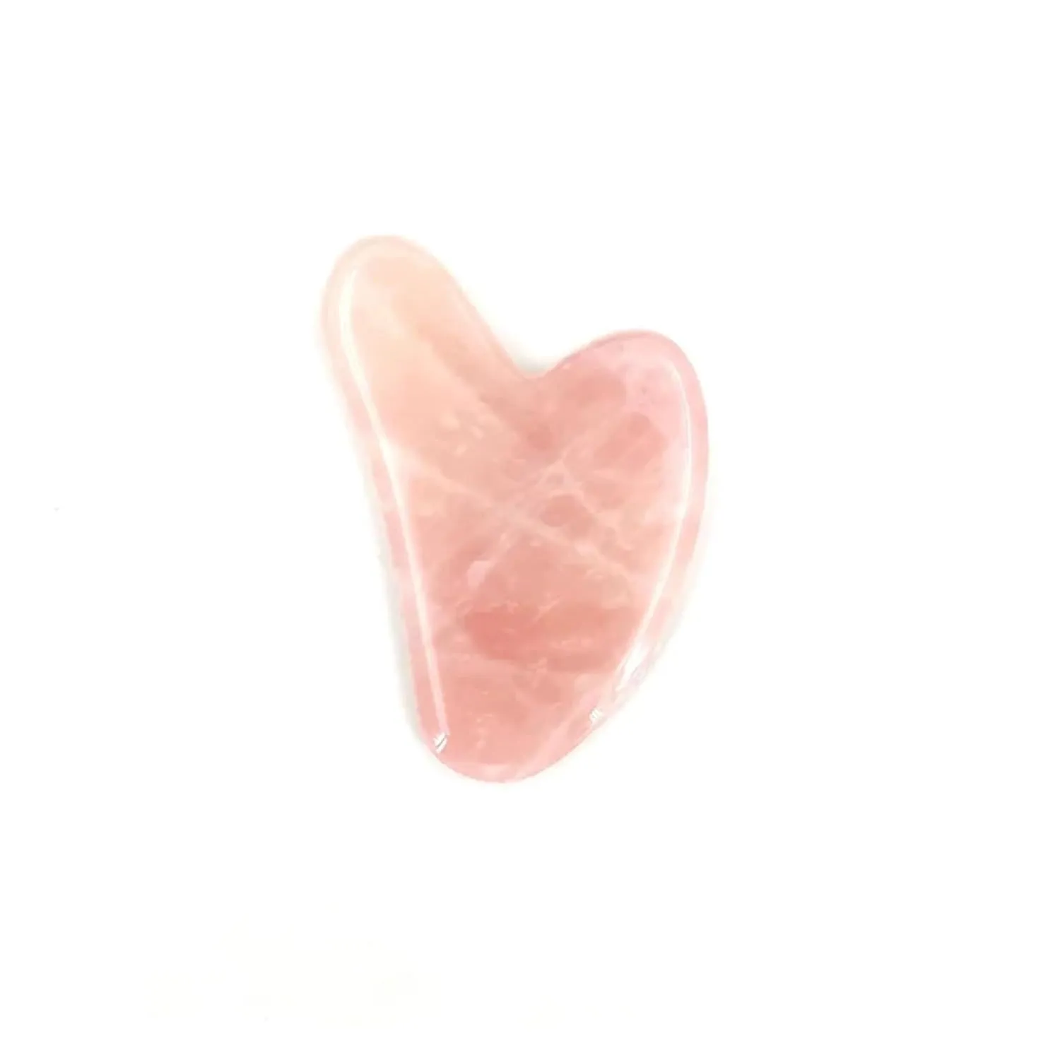 Rose Quartz Jade Roller Set Real Jade Gouache Scraper Jade Massager Gua Sha Board Massager Face Roller(Style c)
