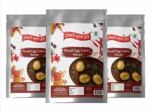 Royal egg curry masala 450g (pack of 3x150g)|OKHLI MUSAL BRAND