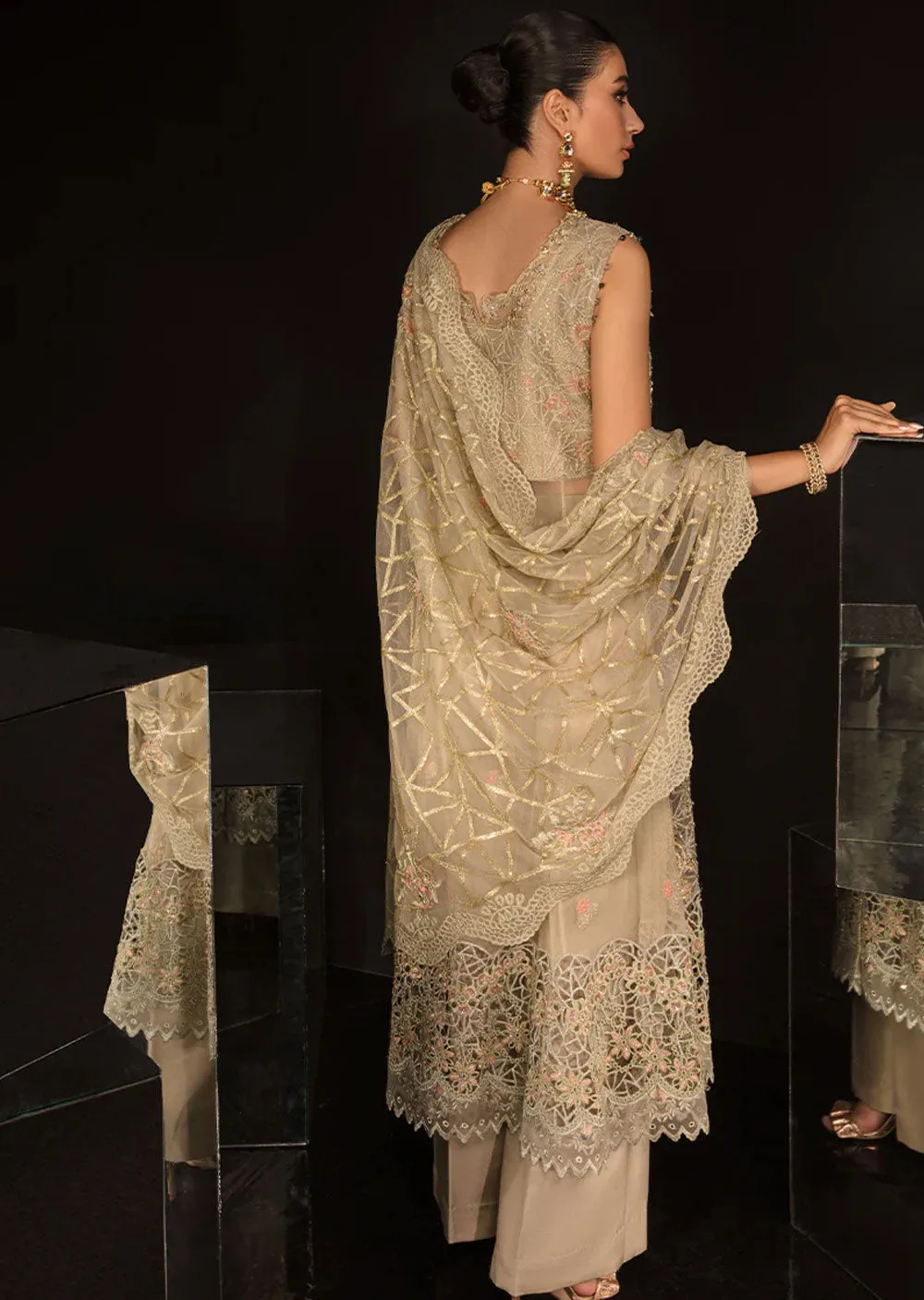 RR-04 ANA - Unstitched Chatoyer Wedding Formal