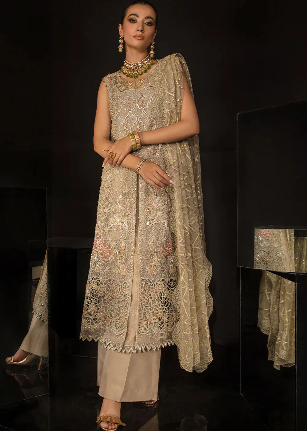 RR-04 ANA - Unstitched Chatoyer Wedding Formal