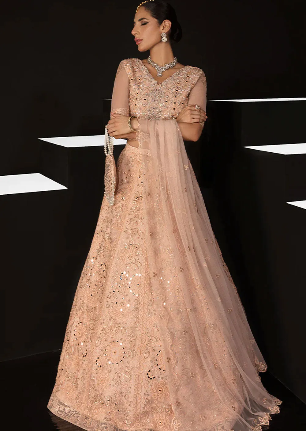 RR-09 ELENA - Unstitched Chatoyer Wedding Formal
