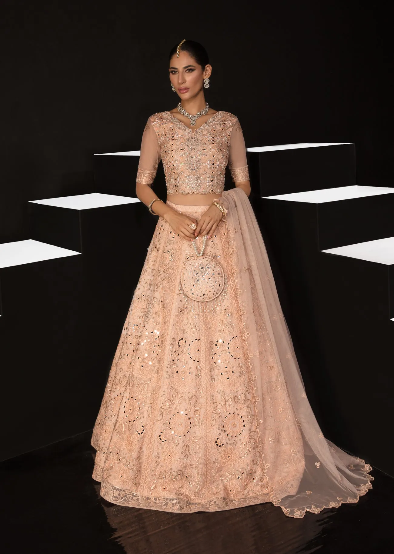 RR-09 ELENA - Unstitched Chatoyer Wedding Formal