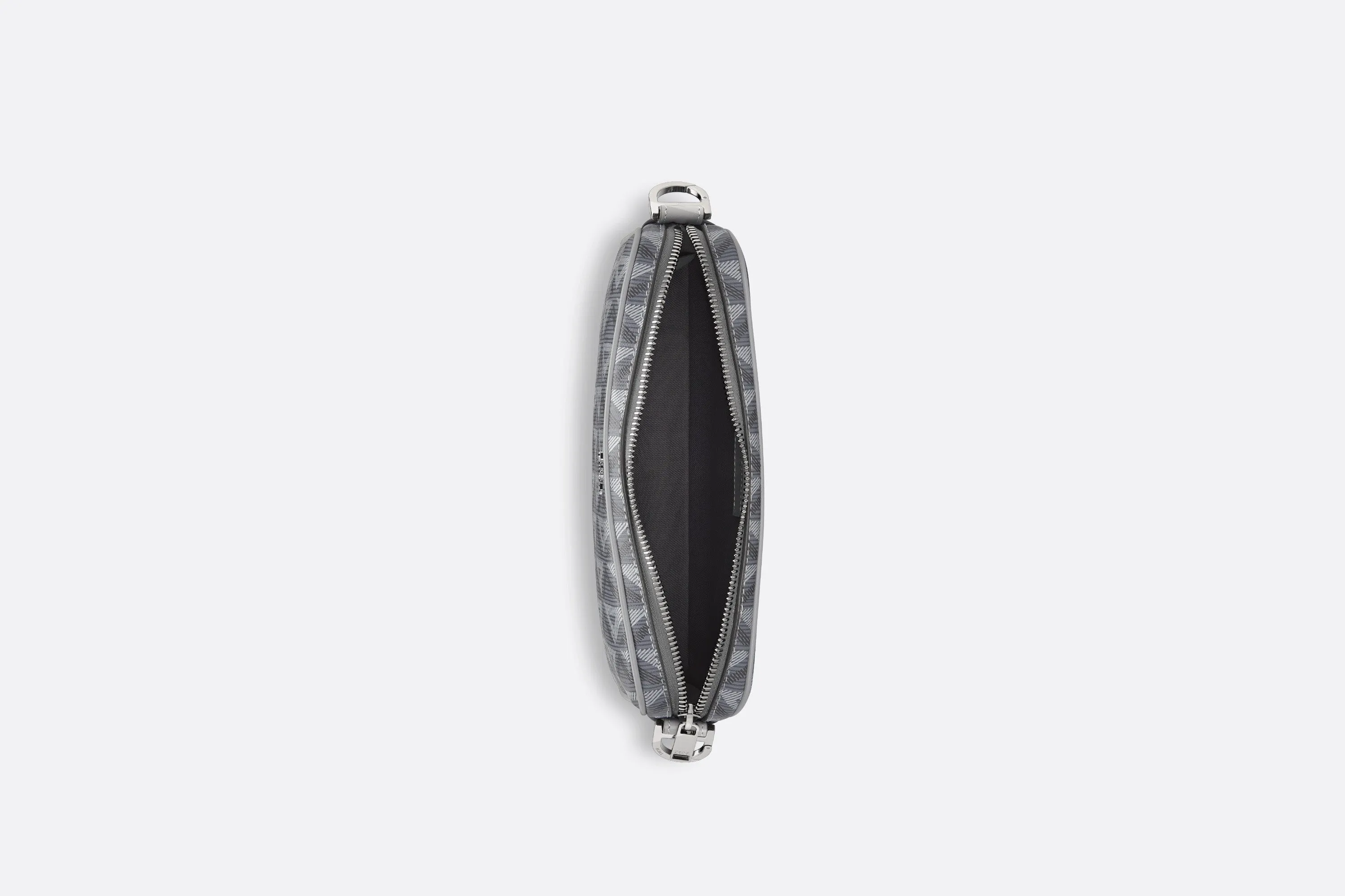 Saddle Triple Pouch • Dior Gray CD Diamond Canvas