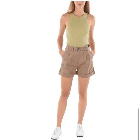 SAMSOE NWT Dakota Cotton Flared Shorts *Caribou XXS