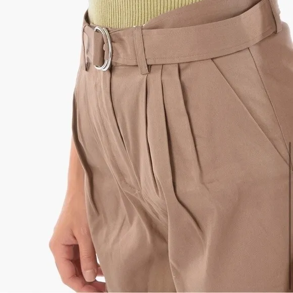 SAMSOE NWT Dakota Cotton Flared Shorts *Caribou XXS