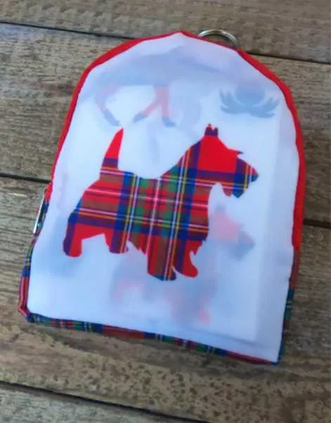 Scottish Icons Fold Up Shopping Bag