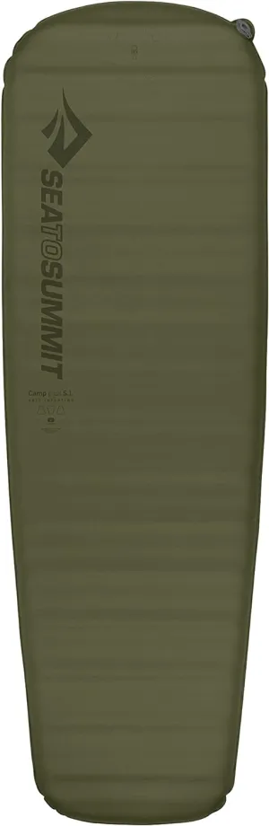 Sea to Summit Camp Plus Self-Inflating Foam Sleeping Mat for Camping, Tapered - Large (78 x 25 x 3 inches)
