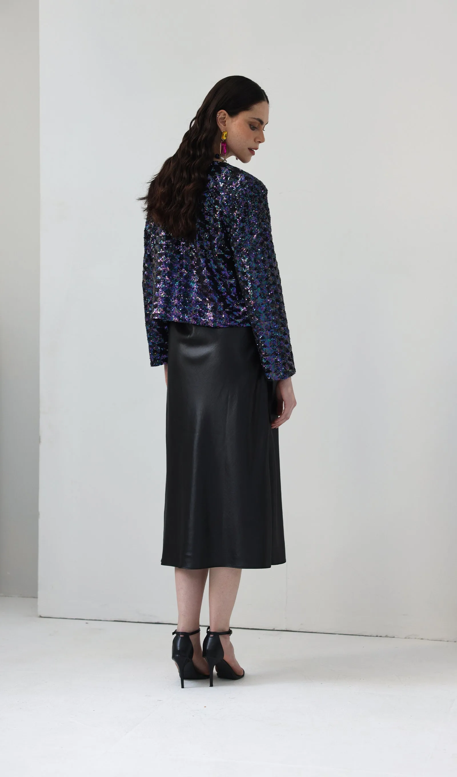 Sequined Embellished Jacket