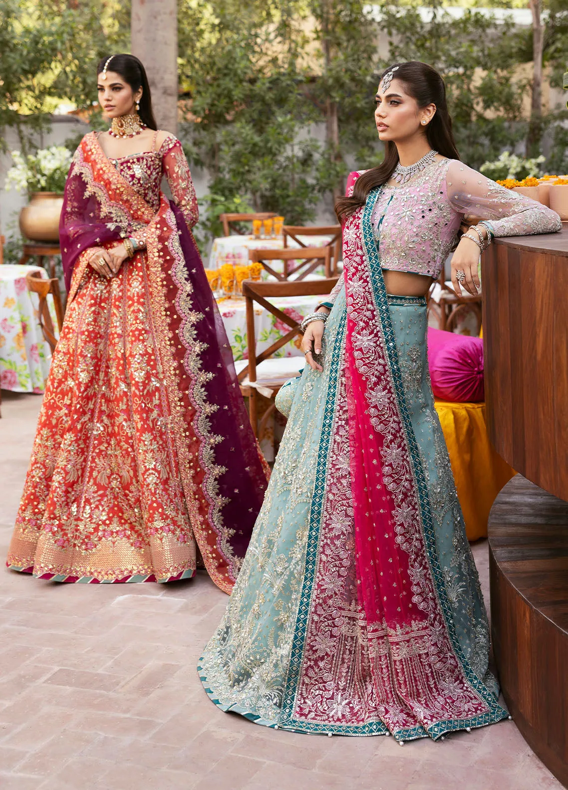 Shabnam | Chaandni Unstitched Wedding Formals | Gulaal