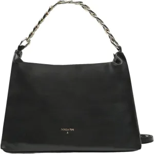 Shoulder bag 37 cm, black light gold, One Size