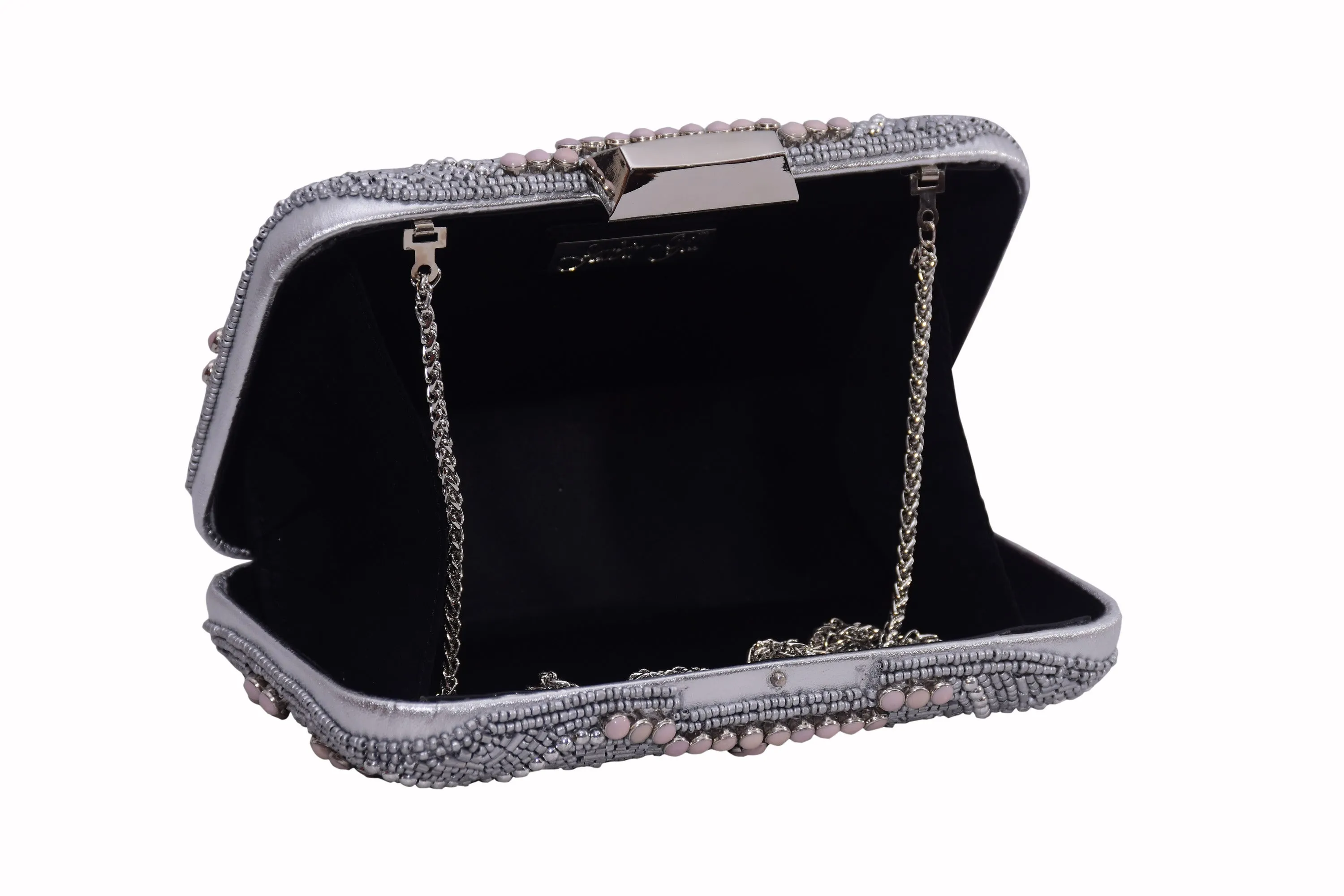Signature Embellished Clutch