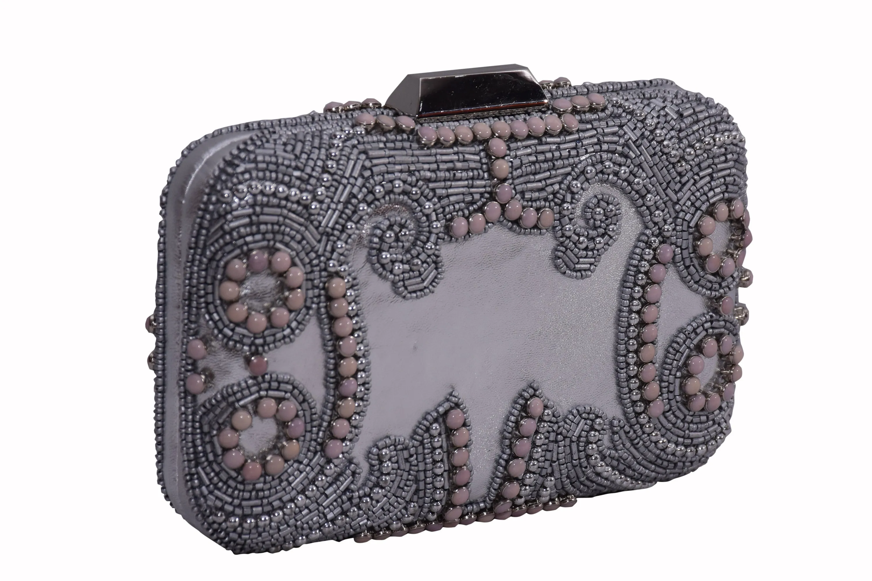 Signature Embellished Clutch