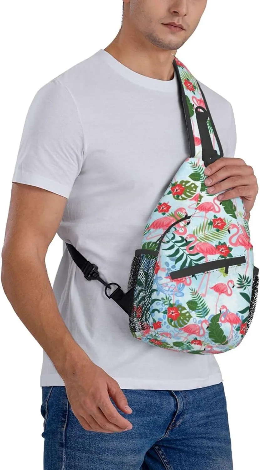 Sling Backpack For Men Hiking Daypack Crossbody Shoulder Bag Travel Chest Pack