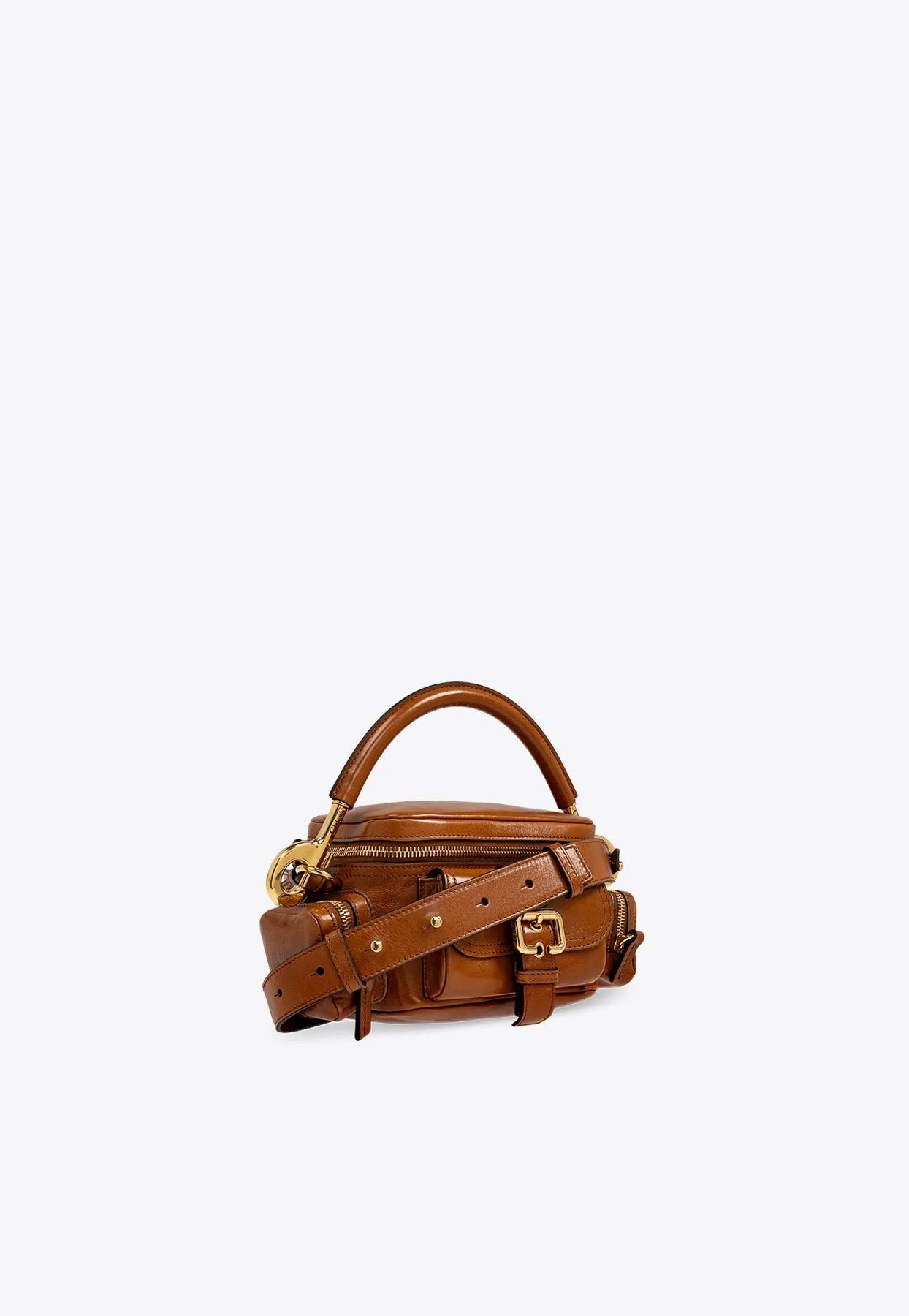 Small Leather Camera Shoulder Bag