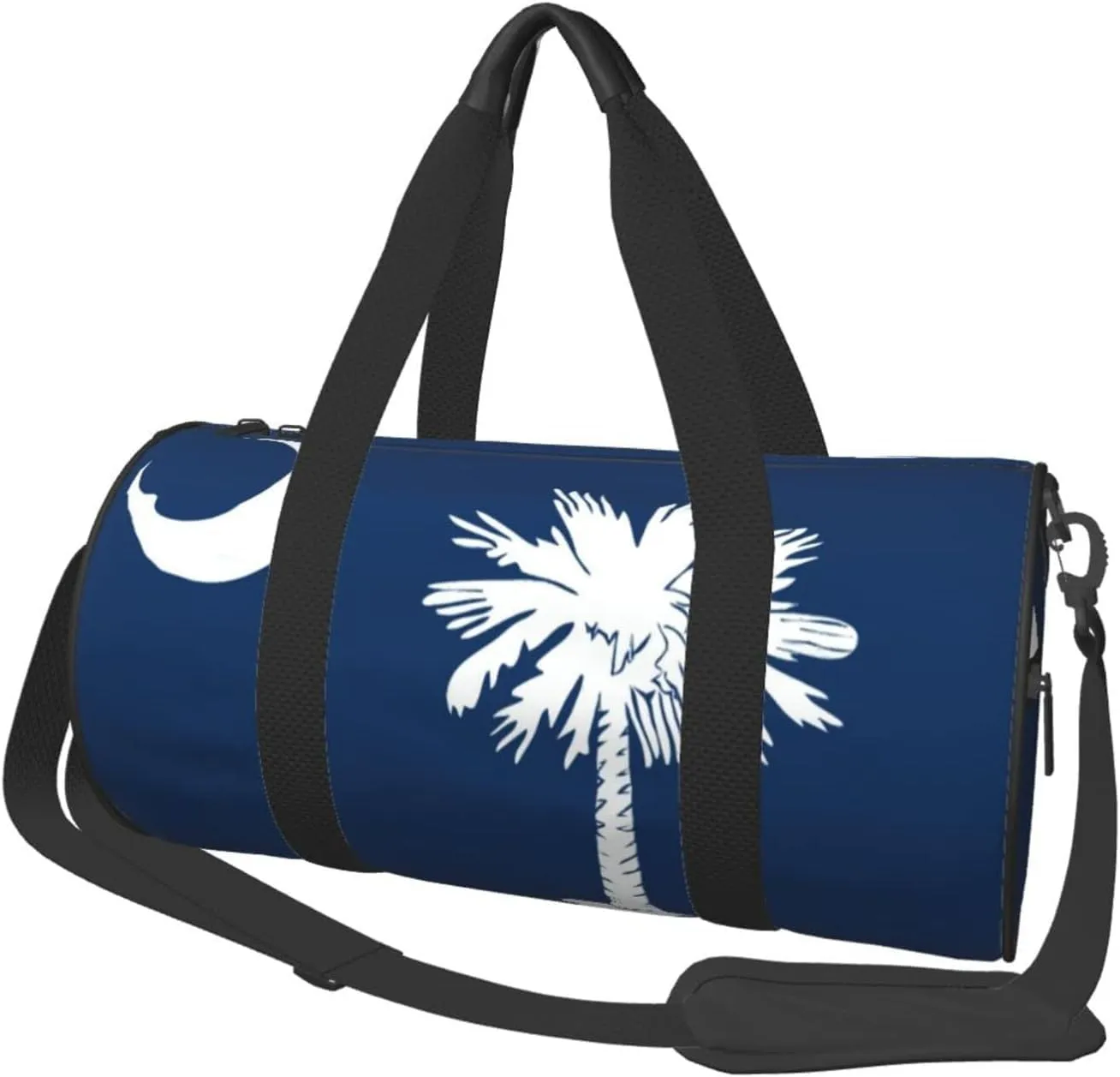South Carolina Flag Duffel Tote for Men and Women Backpacking Travel and Storage Shoulder Bag