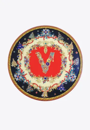 Sparkling Christmas Tart Plate