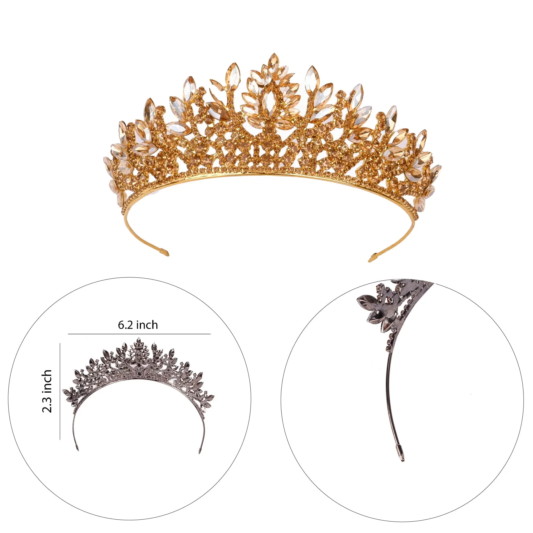 Sparkling Tiara for Wedding Festivities