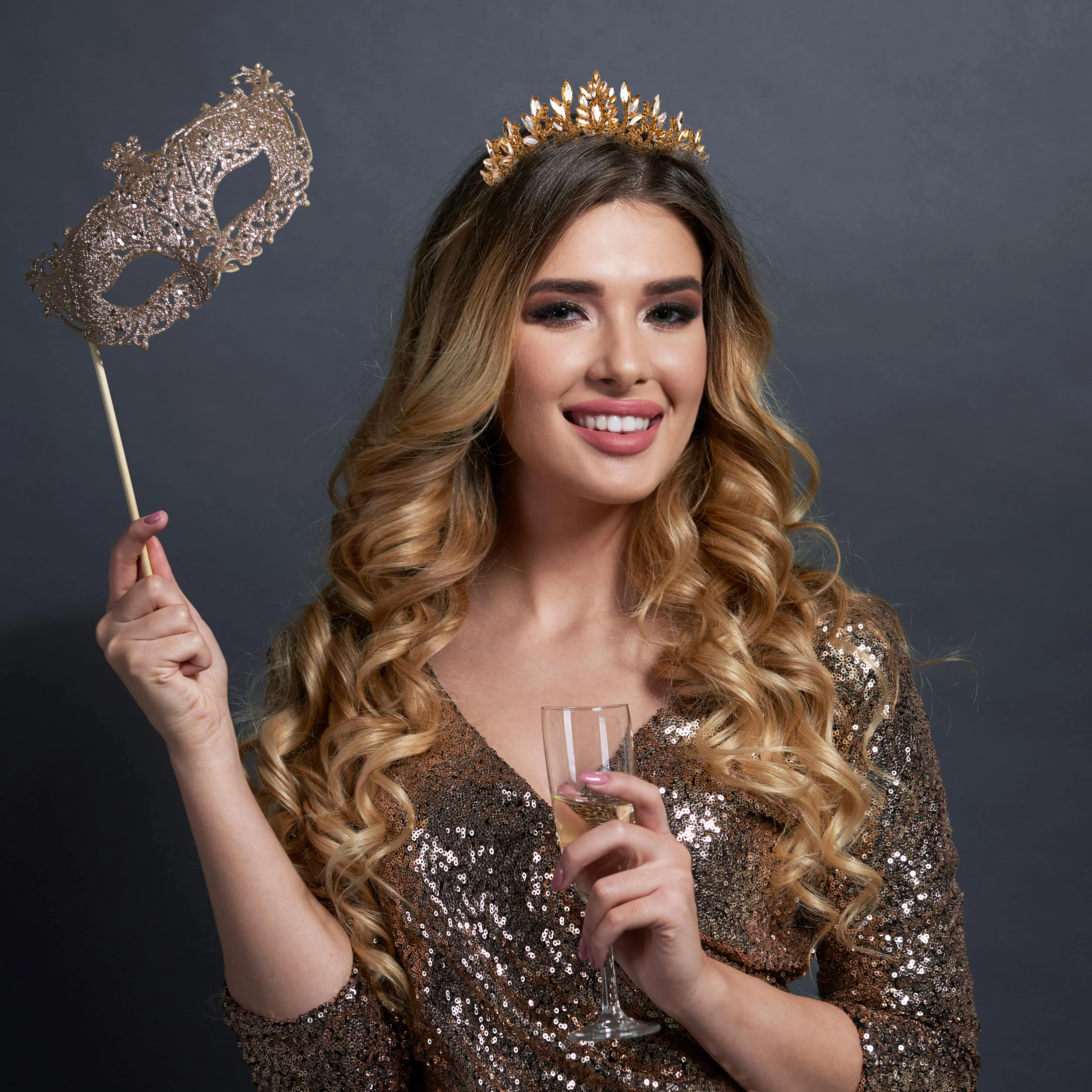 Sparkling Tiara for Wedding Festivities