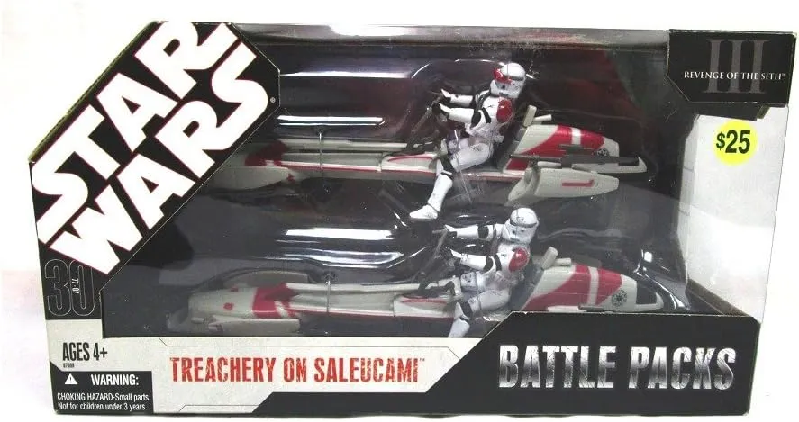 Star Wars: 30th Anniversary Collection Battle Packs: Treachery On Saleucami Action Figure Multi-Pack