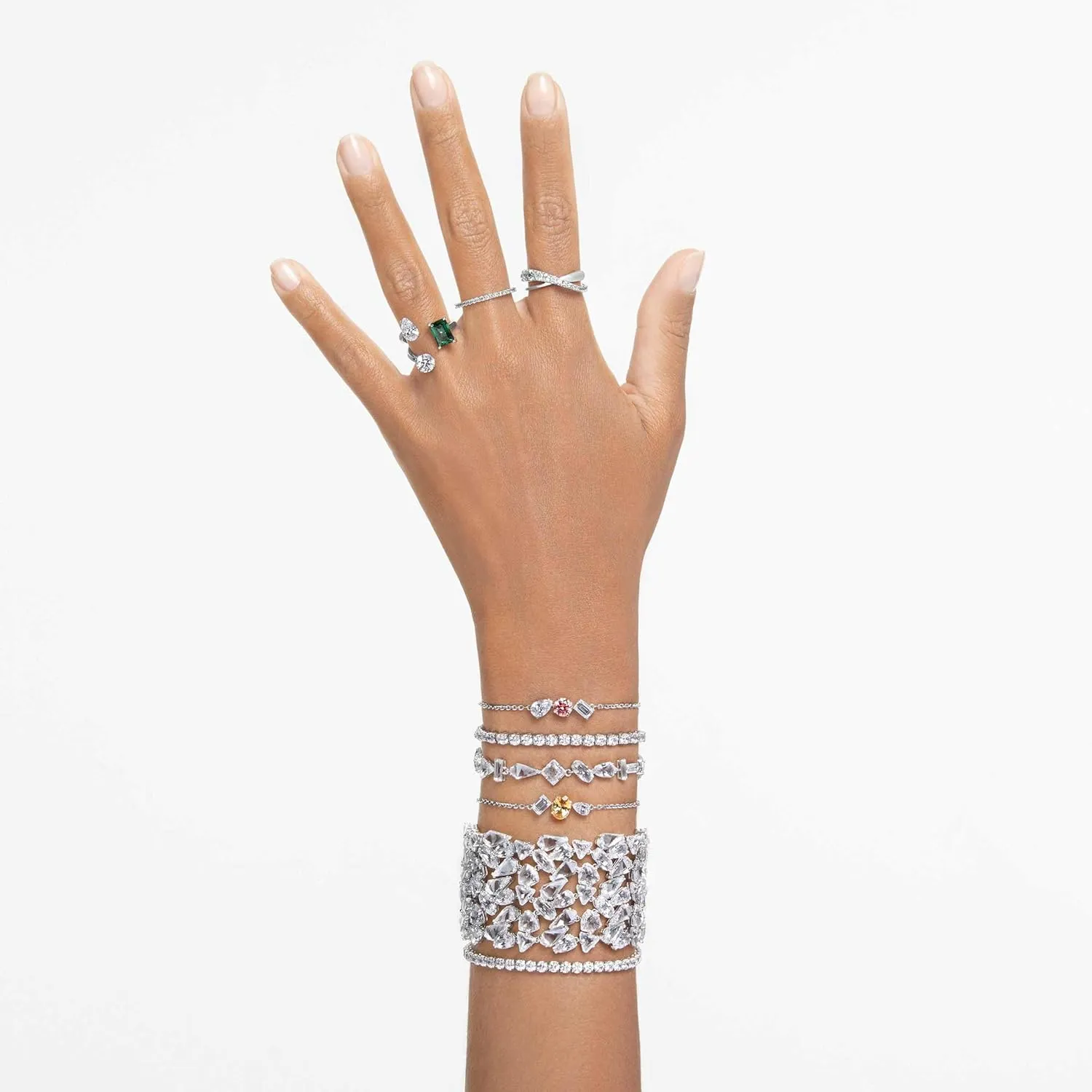 Swarovski Vittore Crystal Ring Jewelry Collection