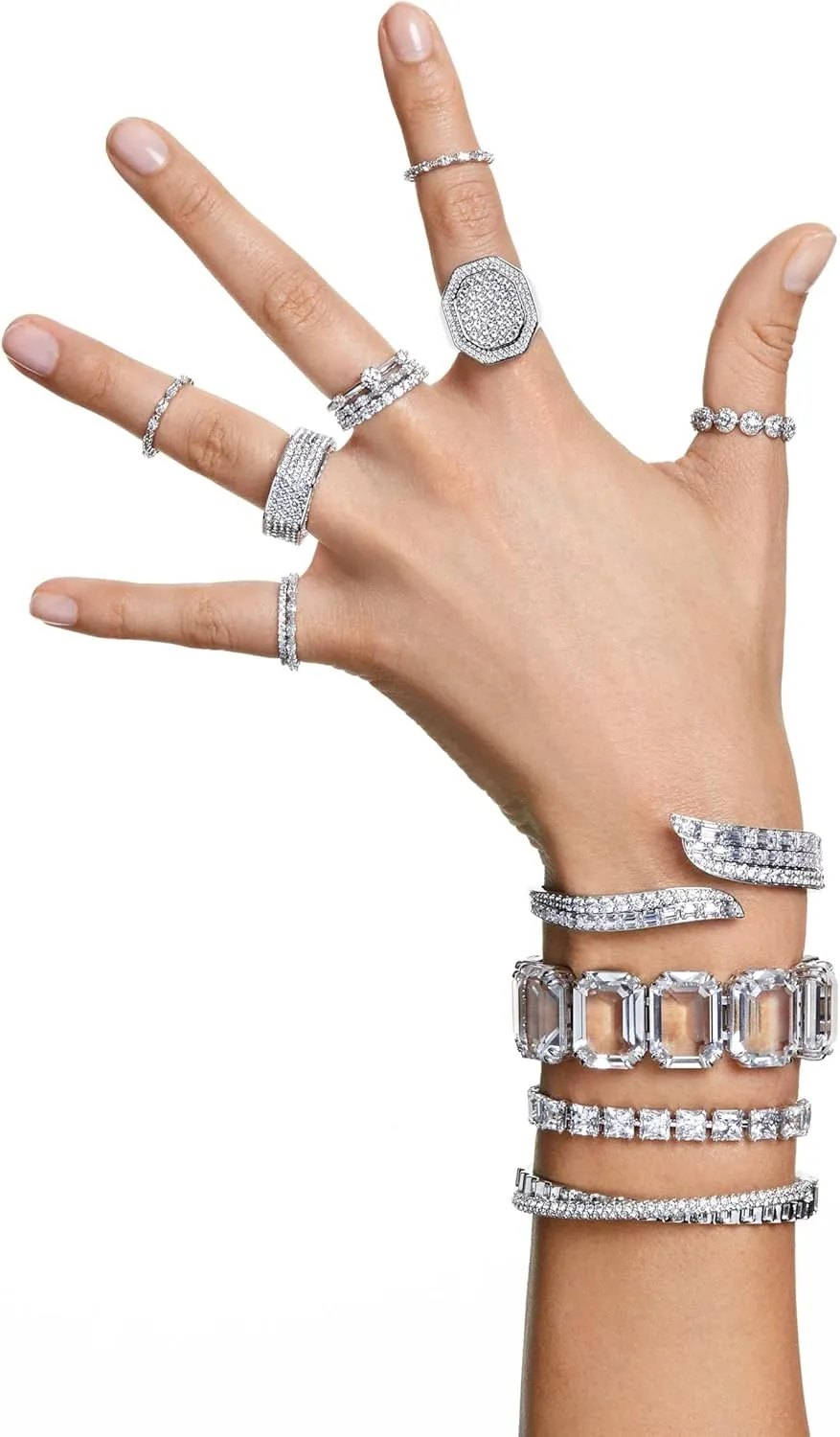 Swarovski Vittore Crystal Ring Jewelry Collection