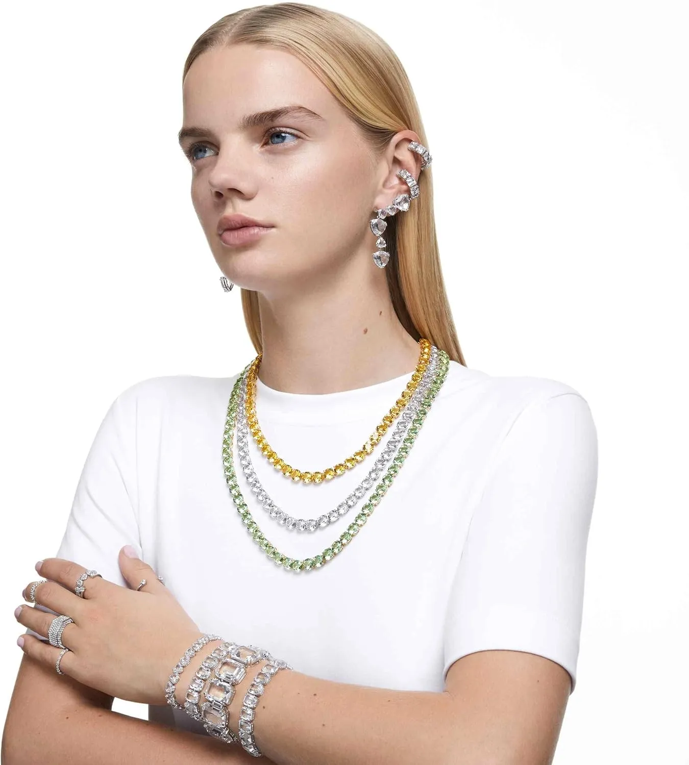 Swarovski Vittore Crystal Ring Jewelry Collection
