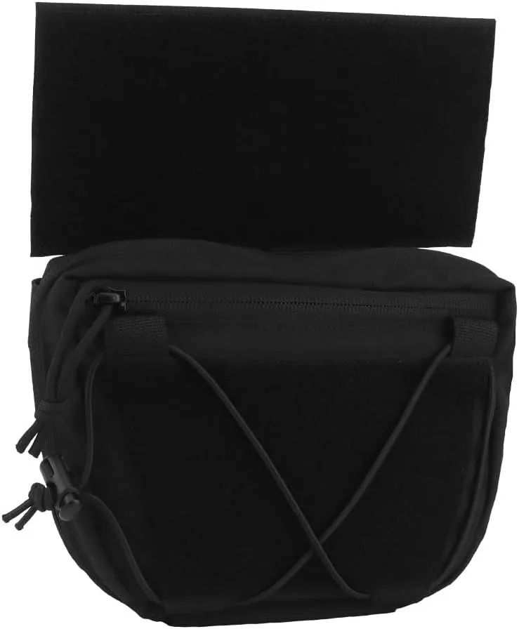 Tactical Vest Sub Abdominal Pouch Dump Drop Pouch Hunting Vest Fanny Pack Quick Release Airsoft Vest Expansion Gear