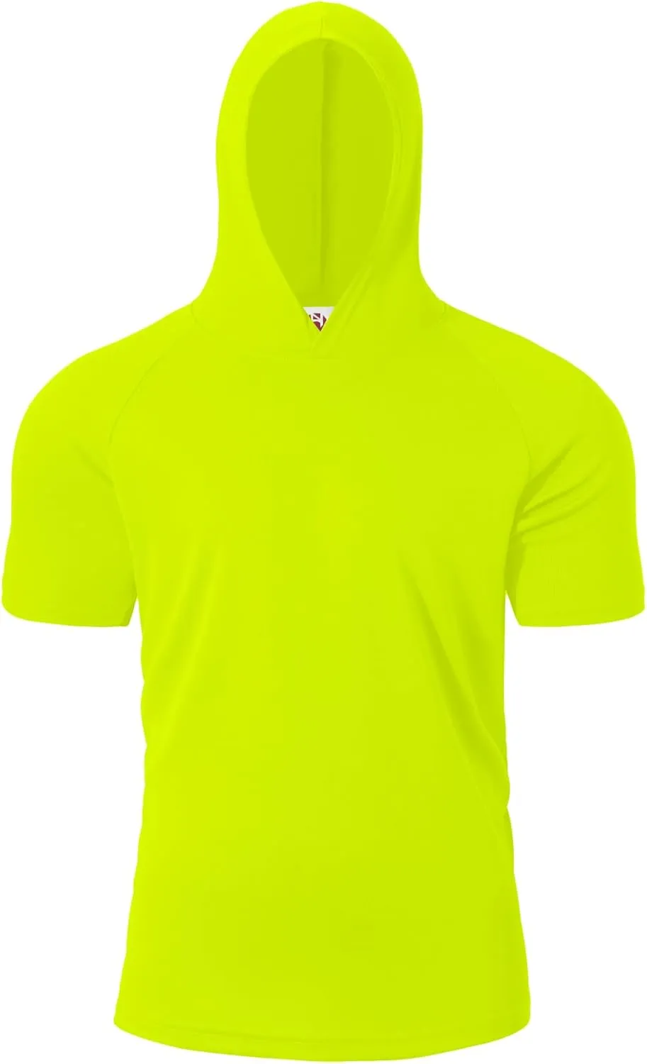 TanBridge Men's Quick Dry T-Shirts Short Sleeve Gym Hoodie Shirts for Men Sun Protection Shirt 5 Pack
