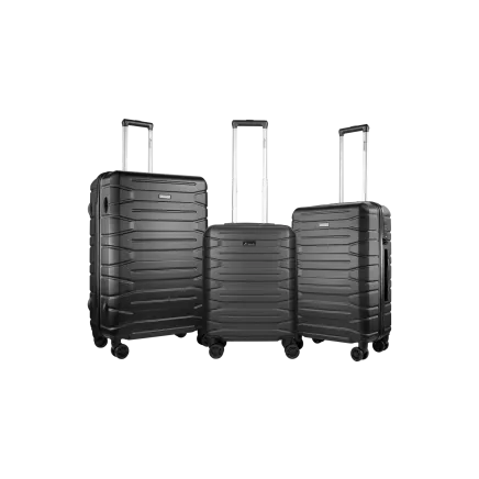 Travelwize Cabana ABS 4-Wheel Spinner 3pc Luggage Set