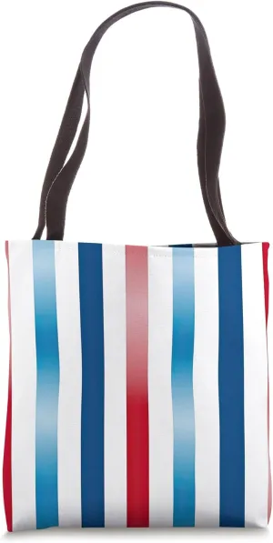 USA Flag Red White Blue Patriotic | Memorial Day & July 4th Tote Bag