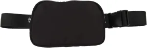Waist Belt Bag, Large Capacity Sports Waist Belt Pouch, Adjusting Strap Belt Pouch for Workout Running Traveling Hiking (Black)